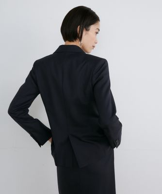 《大きいサイズ》モヘアウールテーラードジャケット（７１４０１４１８２６）