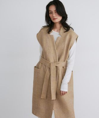 刻み襟ジレ《ｌａ　ｖｅｉｌｌｅ　ｂｙ　ＳＵＰＥＲＩＯＲ　ＣＬＯＳＥＴ》（７１４０１４１９１１）