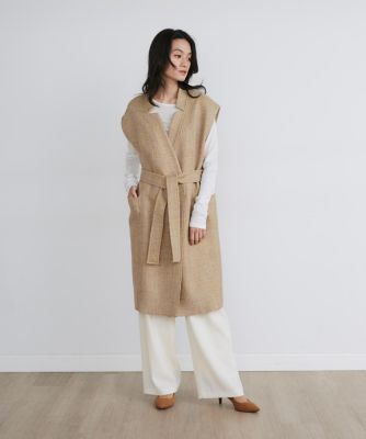 刻み襟ジレ《ｌａ　ｖｅｉｌｌｅ　ｂｙ　ＳＵＰＥＲＩＯＲ　ＣＬＯＳＥＴ》（７１４０１４１９１１）