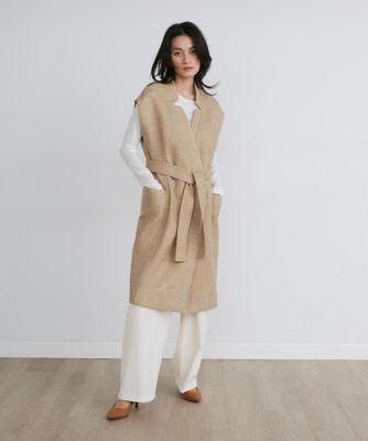 刻み襟ジレ《ｌａ　ｖｅｉｌｌｅ　ｂｙ　ＳＵＰＥＲＩＯＲ　ＣＬＯＳＥＴ》（７１４０１４１９１１）