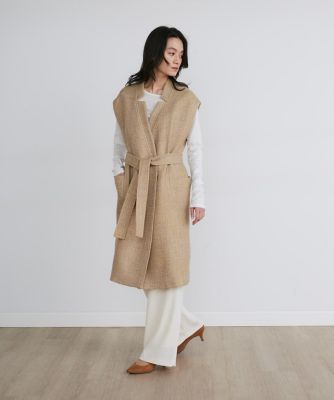 刻み襟ジレ《ｌａ　ｖｅｉｌｌｅ　ｂｙ　ＳＵＰＥＲＩＯＲ　ＣＬＯＳＥＴ》（７１４０１４１９１１）