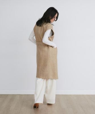 刻み襟ジレ《ｌａ　ｖｅｉｌｌｅ　ｂｙ　ＳＵＰＥＲＩＯＲ　ＣＬＯＳＥＴ》（７１４０１４１９１１）