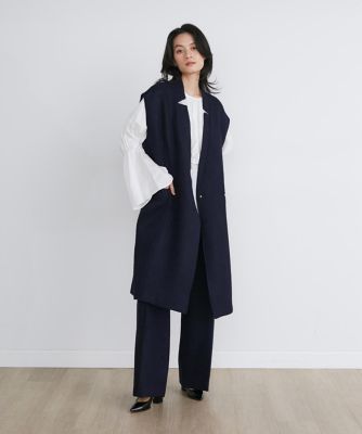 刻み襟ジレ《ｌａ　ｖｅｉｌｌｅ　ｂｙ　ＳＵＰＥＲＩＯＲ　ＣＬＯＳＥＴ》（７１４０１４１９１１）