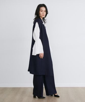 刻み襟ジレ《ｌａ　ｖｅｉｌｌｅ　ｂｙ　ＳＵＰＥＲＩＯＲ　ＣＬＯＳＥＴ》（７１４０１４１９１１）