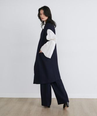 刻み襟ジレ《ｌａ　ｖｅｉｌｌｅ　ｂｙ　ＳＵＰＥＲＩＯＲ　ＣＬＯＳＥＴ》（７１４０１４１９１１）