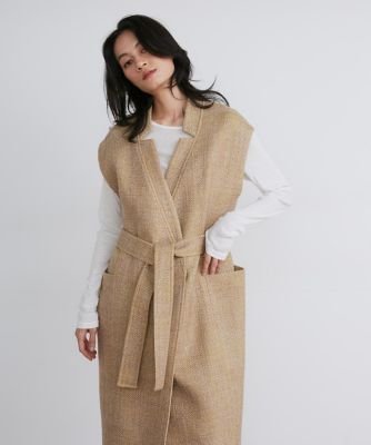 刻み襟ジレ《ｌａ　ｖｅｉｌｌｅ　ｂｙ　ＳＵＰＥＲＩＯＲ　ＣＬＯＳＥＴ》（７１４０１４１９１１）