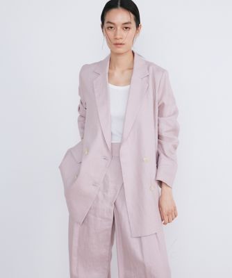 リネンダブルブレストジャケット《ｌａ　ｖｅｉｌｌｅ　ｂｙ　ＳＵＰＥＲＩＯＲ　ＣＬＯＳＥＴ》（７１４０１４１９２１）
