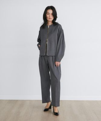タックディテールジップブルゾン《ｌａ　ｖｅｉｌｌｅ　ｂｙ　ＳＵＰＥＲＩＯＲ　ＣＬＯＳＥＴ》（７１４０１４４９０４）