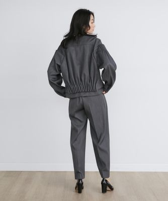 タックディテールジップブルゾン《ｌａ　ｖｅｉｌｌｅ　ｂｙ　ＳＵＰＥＲＩＯＲ　ＣＬＯＳＥＴ》（７１４０１４４９０４）