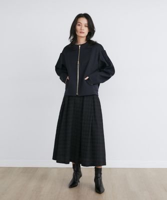 タックディテールジップブルゾン《ｌａ　ｖｅｉｌｌｅ　ｂｙ　ＳＵＰＥＲＩＯＲ　ＣＬＯＳＥＴ》（７１４０１４４９０４）