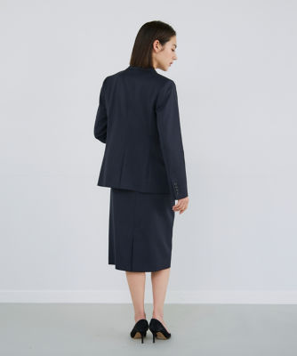 シルクウールタイトスカート（７１４０１５２００６） | ファッション 