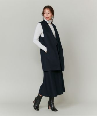 《大草直子コラボ》カシミヤＡラインスカート《ＣＯＬＯＭＢＯ》（７１４０１５２０２４）