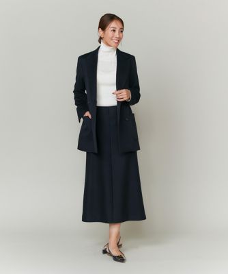 《大草直子コラボ》カシミヤＡラインスカート《ＣＯＬＯＭＢＯ》（７１４０１５２０２４）