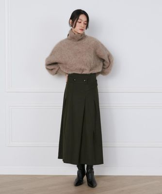 フラノストレッチラップ風スカート《ｌａ　ｖｅｉｌｌｅ　ｂｙ　ＳＵＰＥＲＩＯＲ　ＣＬＯＳＥＴ》（７１４０１５２９１５）