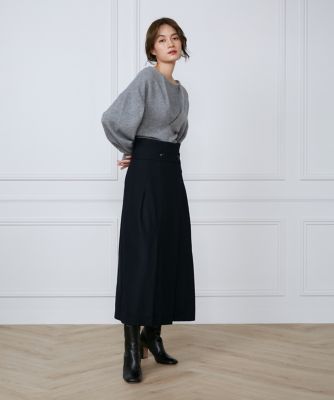 フラノストレッチラップ風スカート《ｌａ　ｖｅｉｌｌｅ　ｂｙ　ＳＵＰＥＲＩＯＲ　ＣＬＯＳＥＴ》（７１４０１５２９１５）
