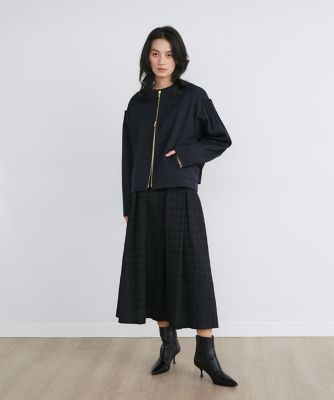 千鳥ジャガードタックスカート《ｌａ　ｖｅｉｌｌｅ　ｂｙ　ＳＵＰＥＲＩＯＲ　ＣＬＯＳＥＴ》（７１４０１５２９３１）