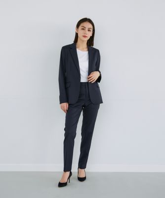 ＜INED (Women)＞シルクウールテーパードパンツ（７１４０１６１００６）