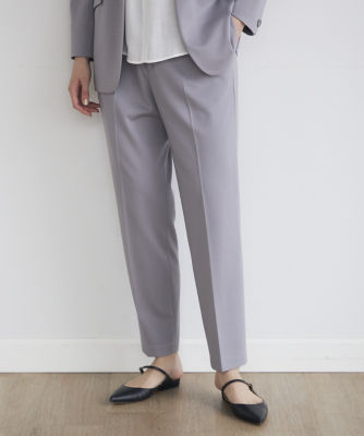 ＜INED (Women)＞《ＩＮＥＤ　ＣＬＡＲＯ》ポンチテーパードパンツ（７１４０１６１５３７）