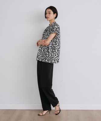 《大きいサイズ》ダブルジョーゼットドロストパンツ（７１４０１６１８３５）