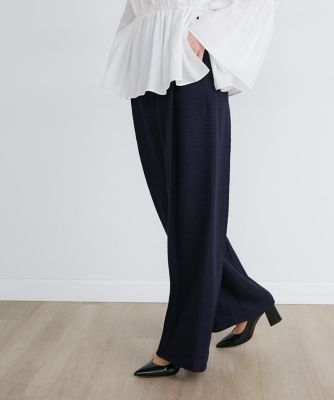 タックワイドパンツ《ｌａ　ｖｅｉｌｌｅ　ｂｙ　ＳＵＰＥＲＩＯＲ　ＣＬＯＳＥＴ》（７１４０１６１９０１）