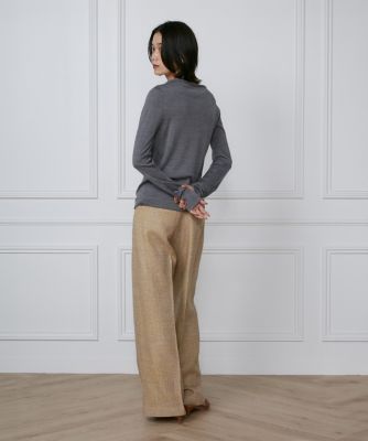 タックワイドパンツ《ｌａ　ｖｅｉｌｌｅ　ｂｙ　ＳＵＰＥＲＩＯＲ　ＣＬＯＳＥＴ》（７１４０１６１９０１）