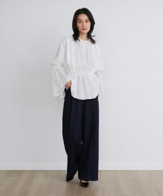 タックワイドパンツ《ｌａ　ｖｅｉｌｌｅ　ｂｙ　ＳＵＰＥＲＩＯＲ　ＣＬＯＳＥＴ》（７１４０１６１９０１）