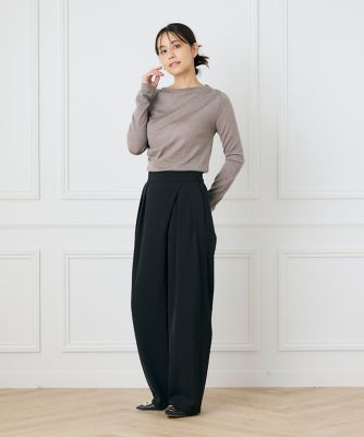 ラップパンツ《ｌａ　ｖｅｉｌｌｅ　ｂｙ　ＳＵＰＥＲＩＯＲ　ＣＬＯＳＥＴ》（７１４０１６１９０２）