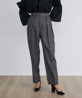 ダブルタックパンツ《ｌａ　ｖｅｉｌｌｅ　ｂｙ　ＳＵＰＥＲＩＯＲ　ＣＬＯＳＥＴ》（７１４０１６１９０４）