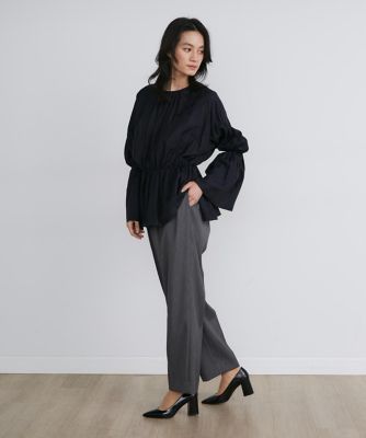 ダブルタックパンツ《ｌａ　ｖｅｉｌｌｅ　ｂｙ　ＳＵＰＥＲＩＯＲ　ＣＬＯＳＥＴ》（７１４０１６１９０４）