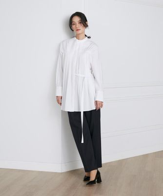 ダブルタックパンツ《ｌａ　ｖｅｉｌｌｅ　ｂｙ　ＳＵＰＥＲＩＯＲ　ＣＬＯＳＥＴ》（７１４０１６１９０４）