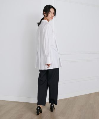 ダブルタックパンツ《ｌａ　ｖｅｉｌｌｅ　ｂｙ　ＳＵＰＥＲＩＯＲ　ＣＬＯＳＥＴ》（７１４０１６１９０４）