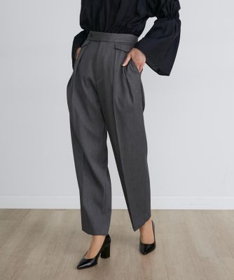 ダブルタックパンツ《ｌａ　ｖｅｉｌｌｅ　ｂｙ　ＳＵＰＥＲＩＯＲ　ＣＬＯＳＥＴ》（７１４０１６１９０４）