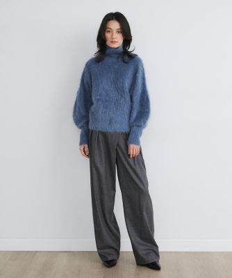 ウールサキソニーラップパンツ《ｌａ　ｖｅｉｌｌｅ　ｂｙ　ＳＵＰＥＲＩＯＲ　ＣＬＯＳＥＴ》（７１４０１６１９０５）
