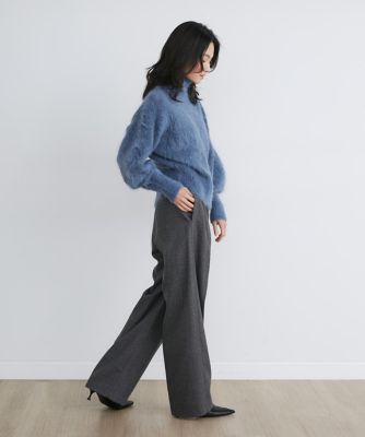 ウールサキソニーラップパンツ《ｌａ　ｖｅｉｌｌｅ　ｂｙ　ＳＵＰＥＲＩＯＲ　ＣＬＯＳＥＴ》（７１４０１６１９０５）