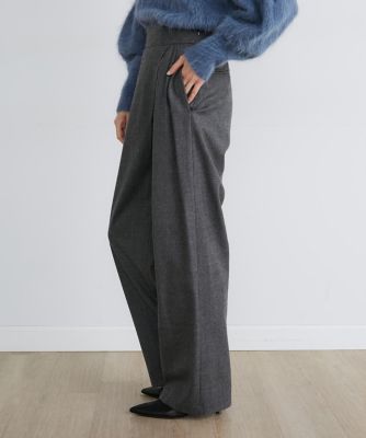 ウールサキソニーラップパンツ《ｌａ　ｖｅｉｌｌｅ　ｂｙ　ＳＵＰＥＲＩＯＲ　ＣＬＯＳＥＴ》（７１４０１６１９０５）