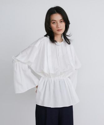 シャーリングギャザーブラウス《ｌａ　ｖｅｉｌｌｅ　ｂｙ　ＳＵＰＥＲＩＯＲ　ＣＬＯＳＥＴ》（７１４０１８２９０２）