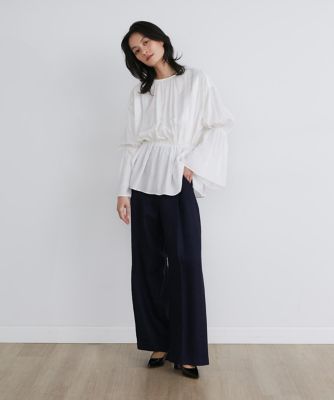 シャーリングギャザーブラウス《ｌａ　ｖｅｉｌｌｅ　ｂｙ　ＳＵＰＥＲＩＯＲ　ＣＬＯＳＥＴ》（７１４０１８２９０２）