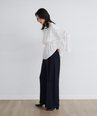 シャーリングギャザーブラウス《ｌａ　ｖｅｉｌｌｅ　ｂｙ　ＳＵＰＥＲＩＯＲ　ＣＬＯＳＥＴ》（７１４０１８２９０２）