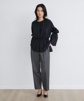 シャーリングギャザーブラウス《ｌａ　ｖｅｉｌｌｅ　ｂｙ　ＳＵＰＥＲＩＯＲ　ＣＬＯＳＥＴ》（７１４０１８２９０２）