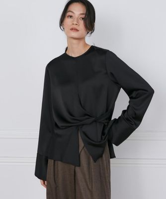 シルキーアシメトリーブラウス《ｌａ　ｖｅｉｌｌｅ　ｂｙ　ＳＵＰＥＲＩＯＲ　ＣＬＯＳＥＴ》（７１４０１８２９０３）