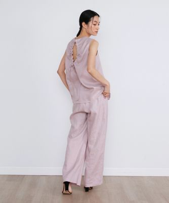 リネンボックスプリーツブラウス《ｌａ　ｖｅｉｌｌｅ　ｂｙ　ＳＵＰＥＲＩＯＲ　ＣＬＯＳＥＴ》（７１４０１８２９２１）