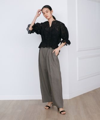 トルコレースブラウス《ｌａ　ｖｅｉｌｌｅ　ｂｙ　ＳＵＰＥＲＩＯＲ　ＣＬＯＳＥＴ》（７１４０１８２９２２）