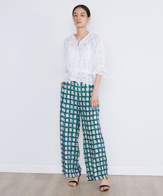 トルコレースブラウス《ｌａ　ｖｅｉｌｌｅ　ｂｙ　ＳＵＰＥＲＩＯＲ　ＣＬＯＳＥＴ》（７１４０１８２９２２）