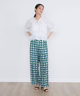 トルコレースブラウス《ｌａ　ｖｅｉｌｌｅ　ｂｙ　ＳＵＰＥＲＩＯＲ　ＣＬＯＳＥＴ》（７１４０１８２９２２）
