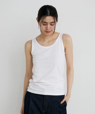 INED (Women)/イネド タンクトップ《スビン綿ＭＩＸ天竺／Ａ－ＧＩＲＬ’Ｓ　》（７１４０１９０７１２）