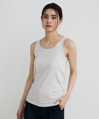 タンクトップ《スビン綿MIX天竺／A－GIRL'S