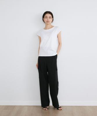 フレンチスリーブＴシャツ《スビン綿ＭＩＸ天竺／Ａ－ＧＩＲＬ’Ｓ　》（７１４０１９０７１３）