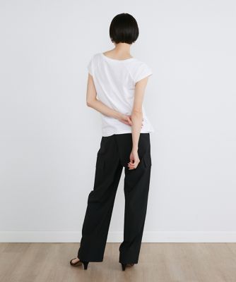フレンチスリーブＴシャツ《スビン綿ＭＩＸ天竺／Ａ－ＧＩＲＬ’Ｓ　》（７１４０１９０７１３）