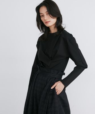 アシンメトリーデザインカットソー《ｌａ　ｖｅｉｌｌｅ　ｂｙ　ＳＵＰＥＲＩＯＲ　ＣＬＯＳＥＴ》（７１４０１９０９０１）