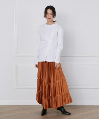 アシンメトリーデザインカットソー《ｌａ　ｖｅｉｌｌｅ　ｂｙ　ＳＵＰＥＲＩＯＲ　ＣＬＯＳＥＴ》（７１４０１９０９０１）
